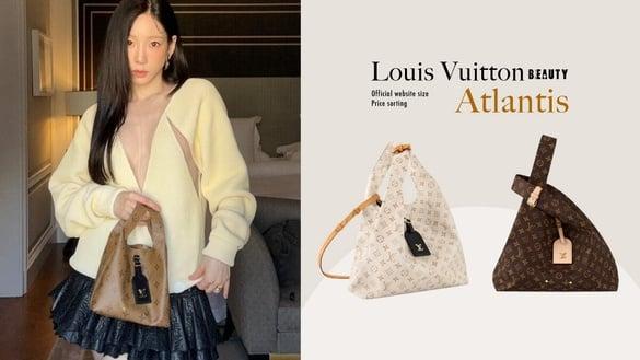 LV最新菜篮子包太Q！经典老花Atlantis“官网尺寸＋价格整理”，小号太妍也抢背！