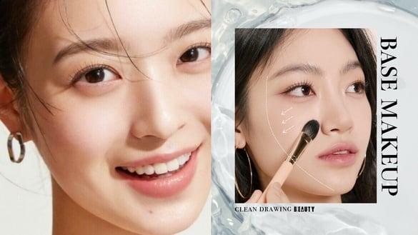 底妆怎么画更干净？化妆师亲授秋冬水光底妆技巧，局部消光是重点、光泽更细致不像油光