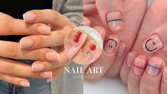 2024“短指甲”趋势要跟上！25款美甲范本整理，不妨碍做事又漂亮百搭！