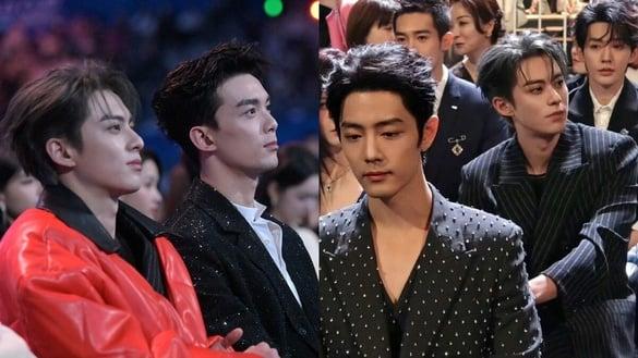 2024微博之夜10组难得一见电视剧明星同框！王鹤棣夹在吴磊赵露思中间，又和肖战美男同框