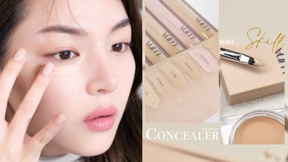 这样遮瑕更干净！超详细不同部位“遮瑕教学”，痘疤、黑眼圈、凹陷遮瑕，底妆更高级