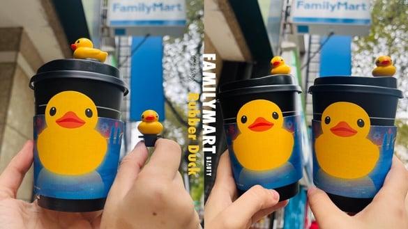 黄X小鸭在全家！全家携手高雄灯会推“黄X小鸭杯塞”，39元带黄X小鸭回家