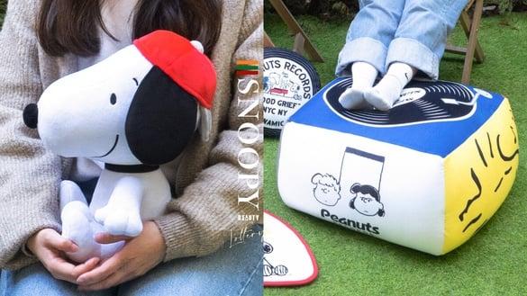 7-11“史努比抽抽乐”可爱登场！30cm史努比玩偶、折叠推车太可爱，A赏是史努比懒骨头