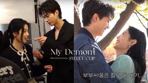 《与恶魔有约》花絮比正片还甜！不仅互相喂食、逗弄对方，金裕贞甚至还打了宋江屁股！