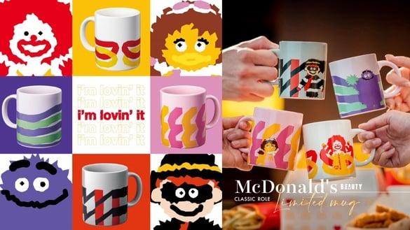 麦当劳马克杯“麦当劳叔叔、大鸟姊姊、奶昔大哥、汉堡神偷”现身，开卖日、售价看这里