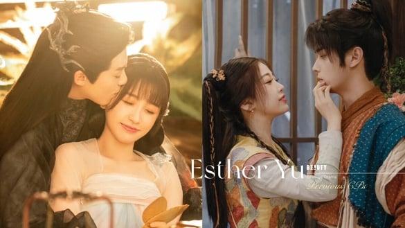 《祈今朝》虞书欣历代电视剧CP：和王鹤棣超配全网嗑疯、《永夜星河》二搭丁禹兮！