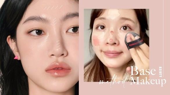 潦草出奇迹！底妆画的越潦草越美，妆前这步骤是关键，底妆干净透亮、还有粉嫩血色感