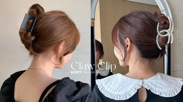 5招鲨鱼夹夹法！短发、中短发、长发都有解，扁头变圆、不易掉，手残党也能轻松上手