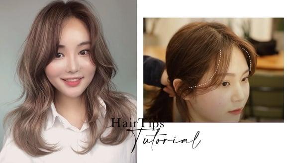 高允真发型师亲授浏海整理技巧！调整发流、发卷方向是重点，浏海蓬松自然、卷度更持久