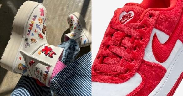 用“球鞋”放闪更高调！2024情人节限定鞋推荐：UGG厚底靴、Nike爱心毛毛AF1送礼零失误