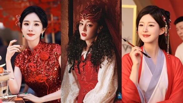 12位电视剧女星春节造型！《一念关山》刘诗诗唐装美成仙，她春晚爆红搜寻量打败迪丽热巴