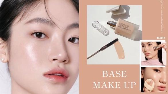 “伪素颜”服贴底妆技巧！光泽型、雾面型粉底“手法差异”公开，薄透自然、遮瑕度高