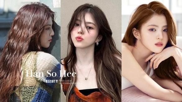 韩韶禧6款“去黄提亮”染发颜色推荐！最新“发尾线条染”太美，百搭好驾驭、气质仍好