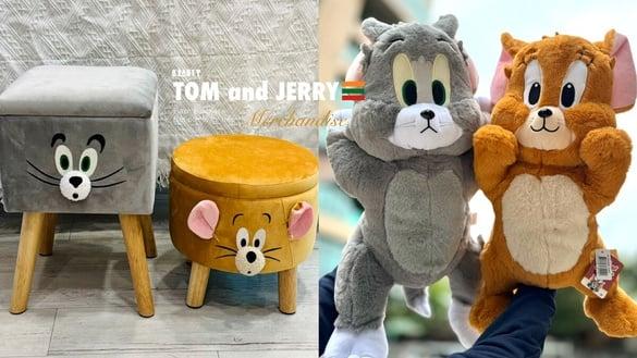 7-11“汤姆猫与杰利鼠”集点送！收纳椅凳、存钱筒拼图、笔电包、保温杯50款可爱又实用