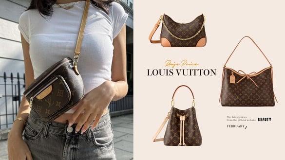 LV 2月全球又涨价！CarryAll老花托特包破9万，官网最新价格整理！“这几款”成功冻涨