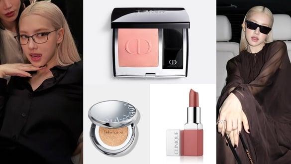 Rosé时装周化身清冷女总裁！揭开御用彩妆清单＋化妆技巧，被问爆腮红原来是“这颗”！