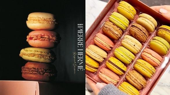 中山区甜点推荐！法国PIERRE HERMÉ马卡龙插旗晶华酒店，中山区可吃到多口味传奇马卡龙