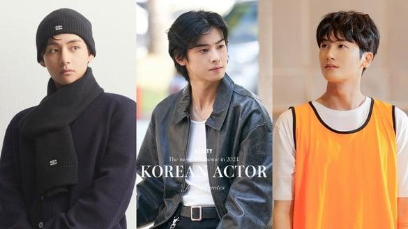 外网票选“2024最帅韩剧男演员”TOP10！《低谷医生》朴炯植第7车银优第4，冠军真的帅