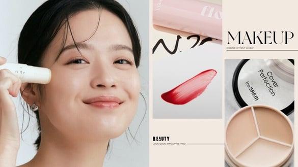 伪素颜必画！化妆师亲授“原生气色妆”画法，减龄提气色、底妆干净白里透红