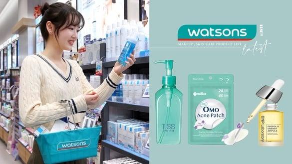 屈臣氏最新彩妆保养品清单:CNP安瓶、OMO痘痘贴必囤!“这款”卸妆油被誉冷门超强黑马