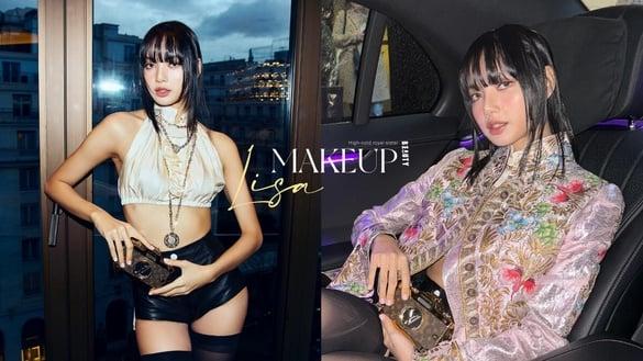 揭开BLACKPINK Lisa LV“高冷御姐妆”彩妆品清单＋化妆技巧，睫毛膏出自这开架品牌！