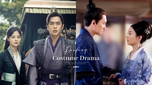 集均网播量“最快破亿”爆款古装剧TOP10！《陈情令》233天《知否》40天，冠军20天破亿