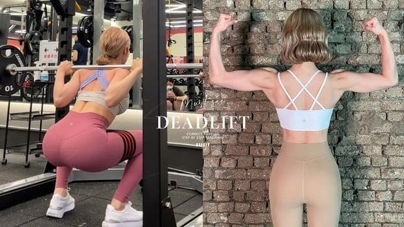 硬举练哪里？硬举一次练到臀、背、腿3大肌群，女生更该练！硬举5大好处＆正确姿势