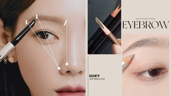 减龄感原生眉这样画！化妆师亲授干净画眉教学、加码眉毛定妆技巧，眉毛自然不突兀