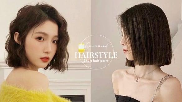 2024“短卷发造型”8款范本推荐，蓬松卷发、气垫烫，搭配浏海秒变巴掌脸