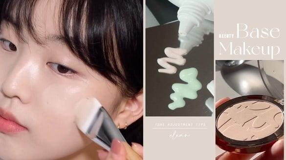 无粉感伪素颜妆感！化妆师妆前“调整肤色瑕疵”技巧，粉底这样上更清透、底妆更干净