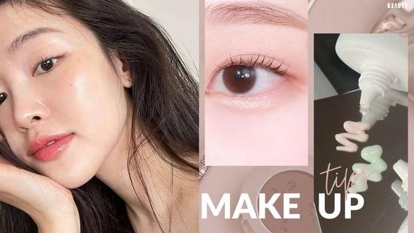 新手快速出门化妆技巧！5步骤完成全妆，眉毛这样画自然、零出错，10分钟可出门！