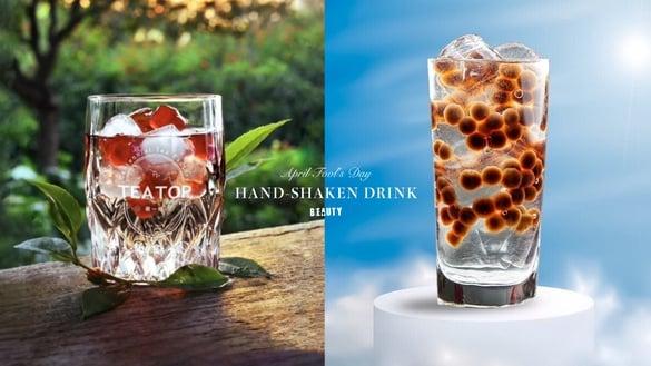 没在开玩笑！愚人节手摇盘点：万波结冰水免费加珍珠、TEATOP冰块水加粉粿限时开卖