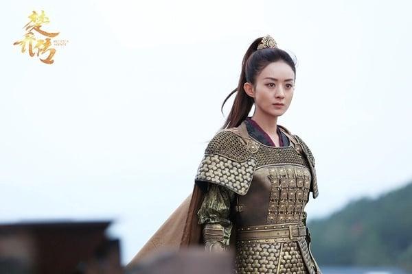 古装剧9位铠甲女神！赵丽颖《与凤行》美度更胜《楚乔传》，杨幂&热巴披战袍依然是美人