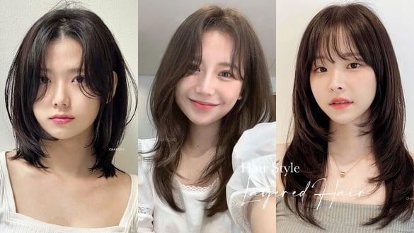 2024夏季层次发型推荐！层次锁骨发、羽毛剪显瘦减龄，修饰脸型，这款过渡期烫发大推