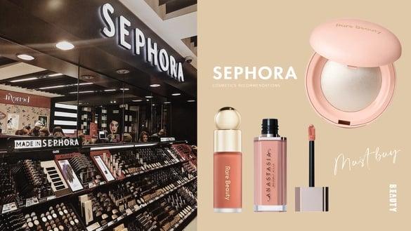 香港必逛！SEPHORA必囤彩妆品推荐：Rare Beauty液态腮红、“这款”打亮一补货秒扫空