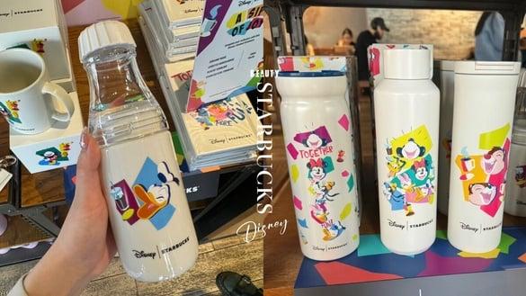 中国台湾星巴克开卖！星巴克联名迪士尼，米奇米妮、唐老鸭、奇奇蒂蒂都有，超萌环保杯都收