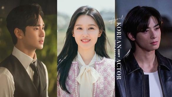 4月韩剧演员话题度TOP10！《泪之女王》主演霸榜、他仅客串就上热搜，车银优演技进步大