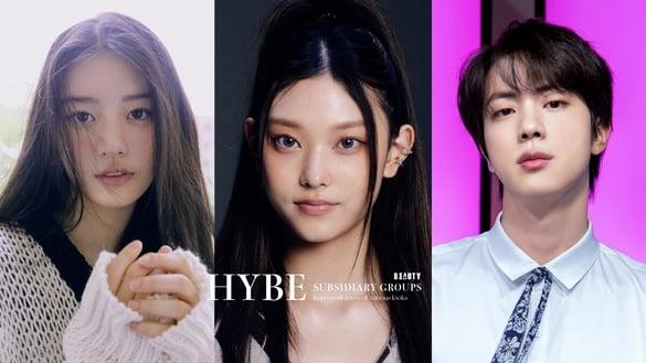 韩网票选“HYBE各团体颜值代表”：Haerin稳坐五代神颜，这类型是HYBE最爱！