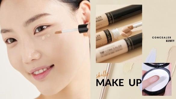 新手必学“黑眼圈、泪沟遮瑕”技巧！搞懂：遮瑕顺序、颜色挑选，定妆这样做不怕卡粉！