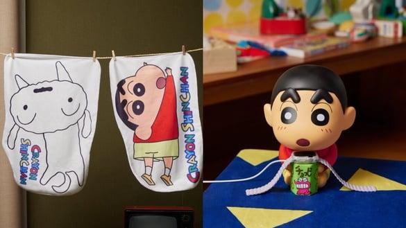 蜡笔小新在康是美！康是美“蜡笔小新加价购”，蜡笔小新存钱筒、妮妮兔子99元起入手