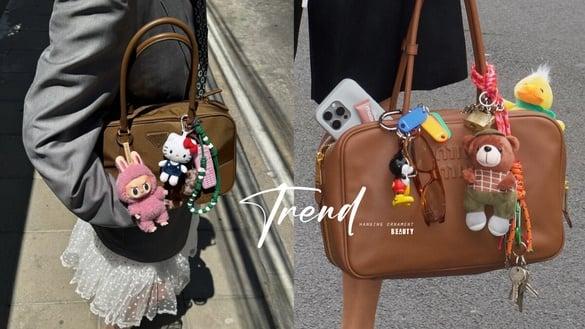 精品包包挂饰推荐！Jisoo、(G)I-DLE疯的“包款挂饰”成新潮流，挂越多越时髦？