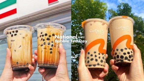 珍奶买一送一！国际珍奶节优惠：CoCo都可、万波、7-11都有优惠，买一送一、6折开喝