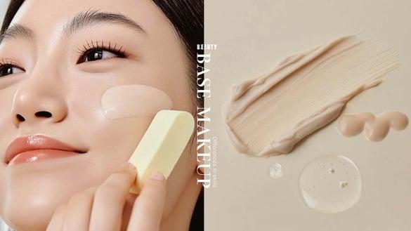 夏季伪素颜底妆技巧！搞懂“干肌、油肌”差异，关键手法公开，底妆服贴、干净又持久！