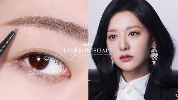 《泪之女王》金智媛改眉型美翻！新手画眉基本公式，眉毛自然修饰五官、脸型更精致立体