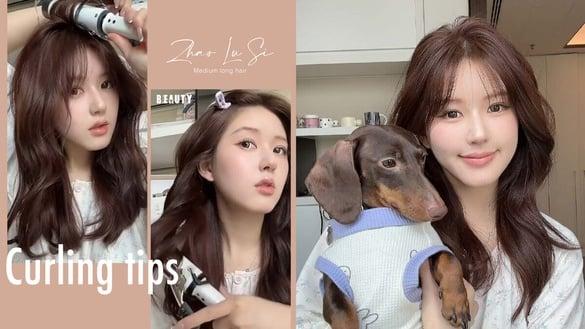 赵露思中长发卷发太美！亲授“卷发技巧”，秒变发量富翁，加码扒出赵露思同款！