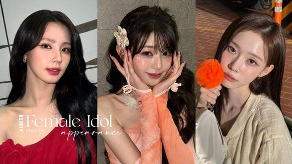 内地网友票选新生代女偶像颜值TOP10：IVE三名成员上榜，内地籍偶像竟只有一位入选！