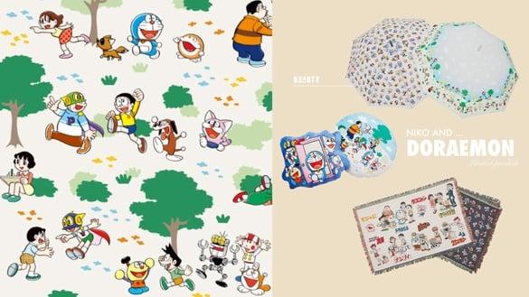 哆啦A梦粉丝必收！niko and …与哆啦A梦、奇天烈大百科推出多款联名纪念商品！
