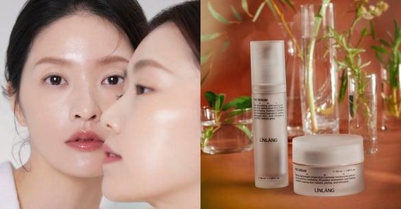 用完整张脸在发光!开箱全新生活美学品牌LINLANG,植萃高效修护、舒服保养就有灯泡肌