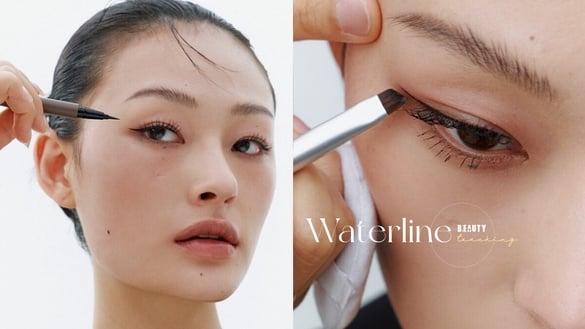 内眼线怎么画干净又自然？新手完整内眼线画法教学，内双单眼皮也能画、调整眼型不显脏