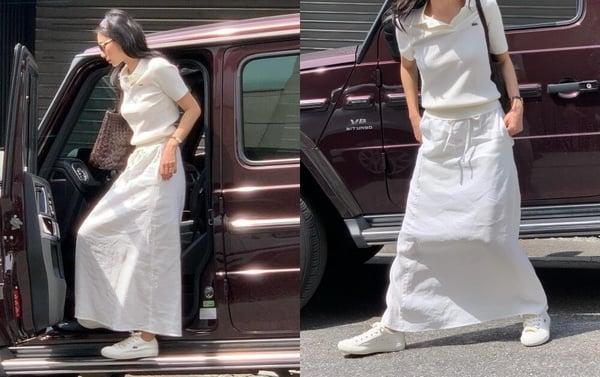 2024 春夏必备“白色裙子穿搭”范本！今日OOTD交给这十种白裙穿搭，温柔又软萌！ 时尚 图8张
